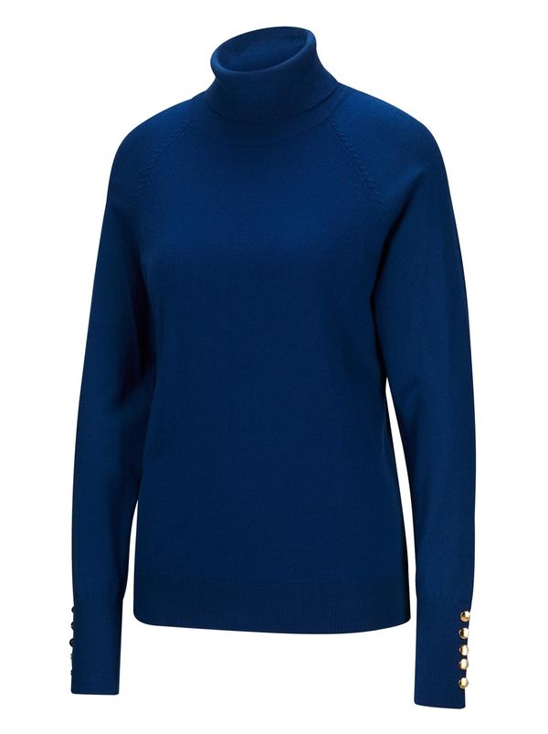 Ashley Brooke by heine Ashley Brooke by heine Пуловер  кралско синьо / злато