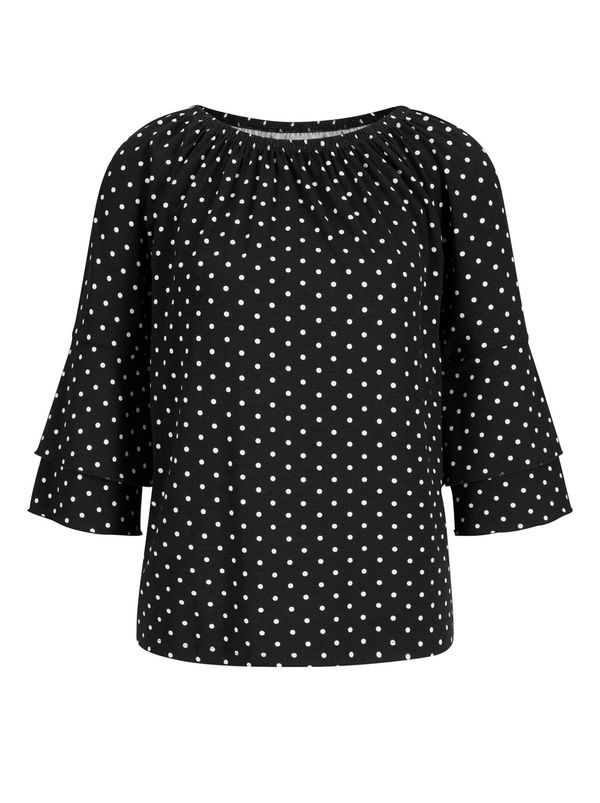 Ashley Brooke by heine Ashley Brooke by heine Тениска  черно / бяло