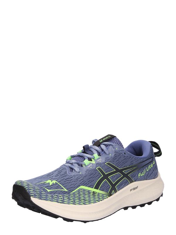 ASICS ASICS Маратонки за бягане 'Fuji Lite 4'  тъмносиньо / светлозелено / черно