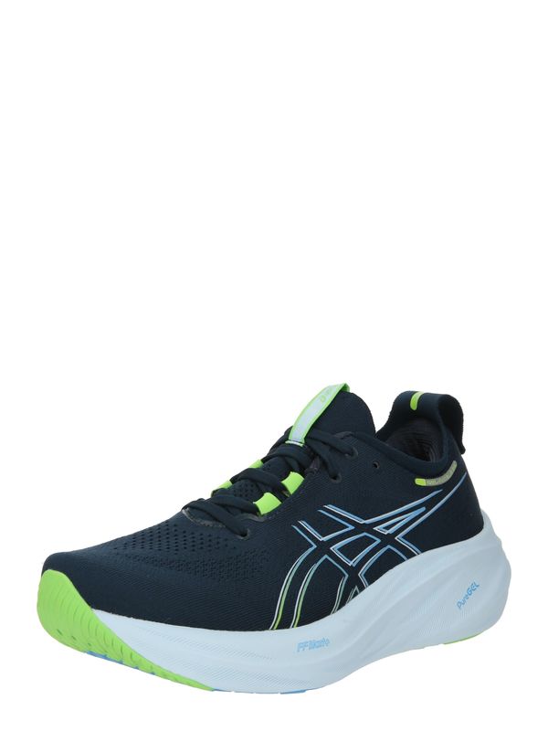 ASICS ASICS Маратонки за бягане 'GEL-NIMBUS 26'  морскосиньо / лазурно синьо / тревнозелено / бяло