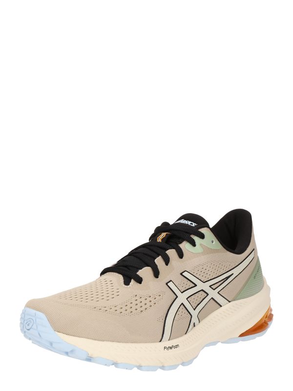 ASICS ASICS Маратонки за бягане 'GT-1000 12 TR'  бежово / светлозелено / черно