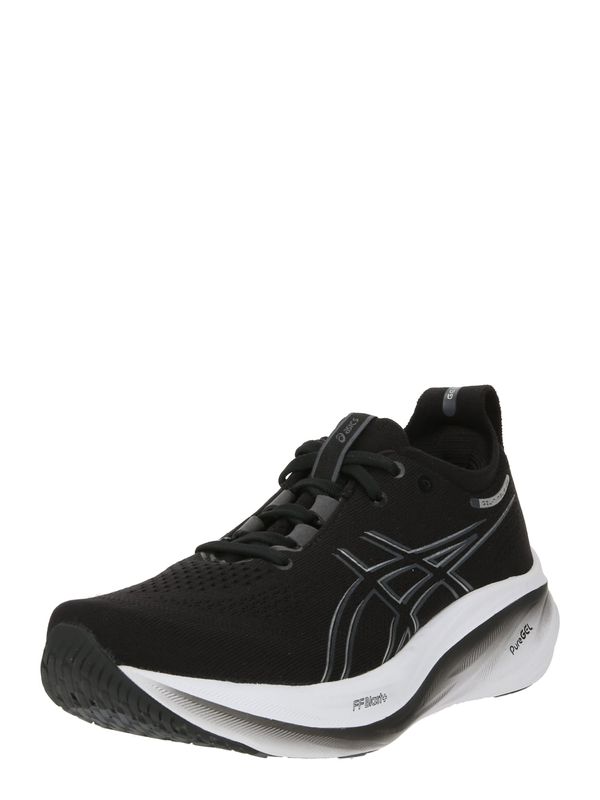 ASICS ASICS Маратонки за бягане 'Nimbus 26'  черно / сребърно / бяло