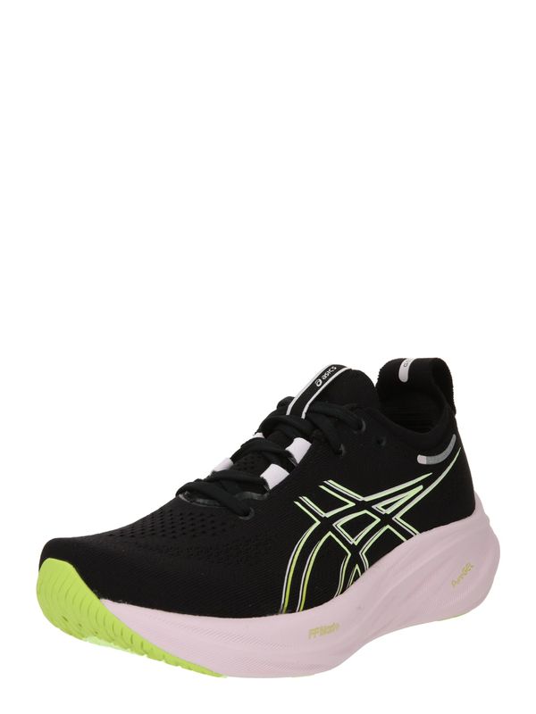 ASICS ASICS Маратонки за бягане 'Nimbus 26'  сребърно сиво / светлозелено / люляк / черно