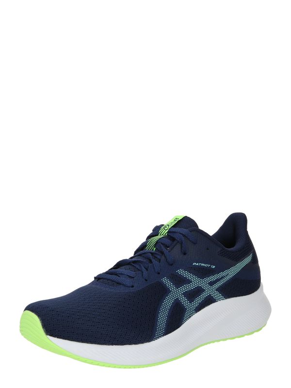 ASICS ASICS Маратонки за бягане 'PATRIOT 13'  нейви синьо / светлосиньо / лайм
