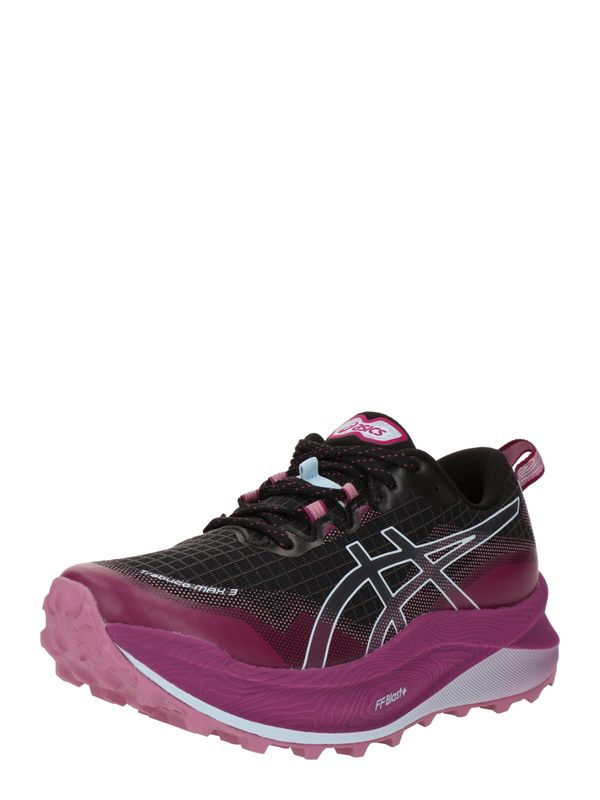 ASICS ASICS Маратонки за бягане 'Trabuco Max 3'  сиво / боровинка / черно / бяло