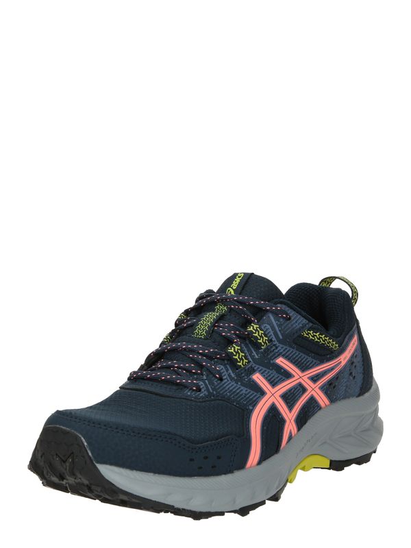 ASICS ASICS Маратонки за бягане 'Venture 9'  нощно синьо / гълъбово синьо / жълто / корал