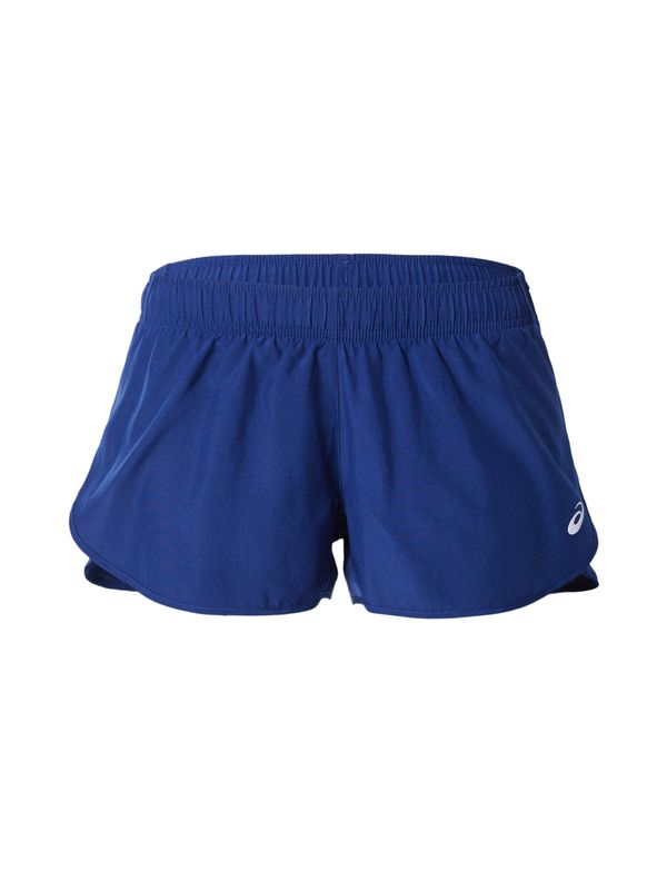 ASICS ASICS Спортен панталон  нейви синьо / сребърно