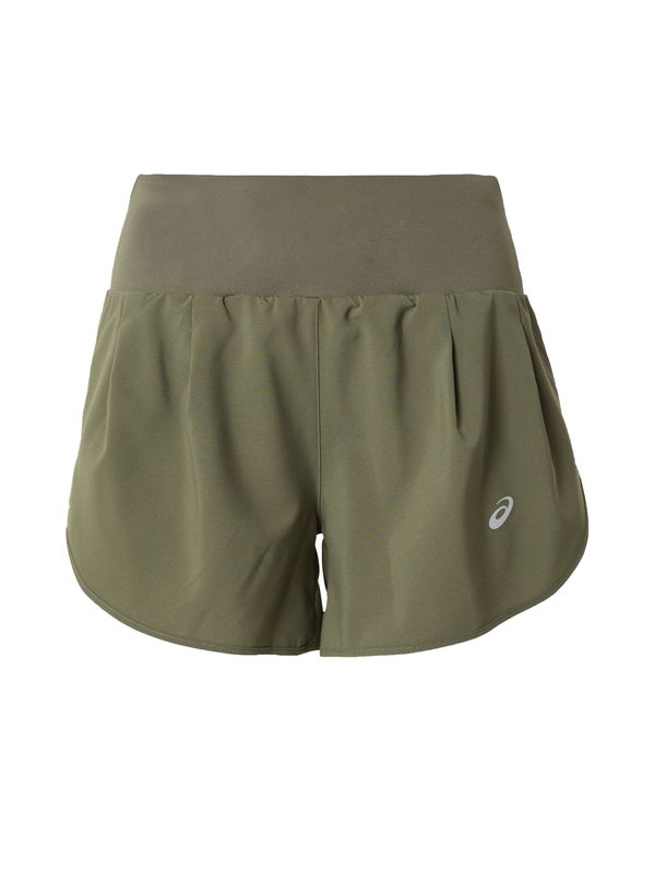 ASICS ASICS Спортен панталон 'ROAD'  светлосиво / каки