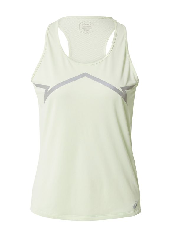 ASICS ASICS Спортен топ  светлозелено / сребърно