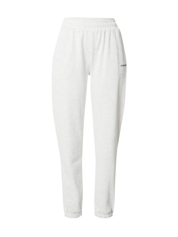 Athlecia Athlecia Спортен панталон 'Ruthie'  черно / бял меланж