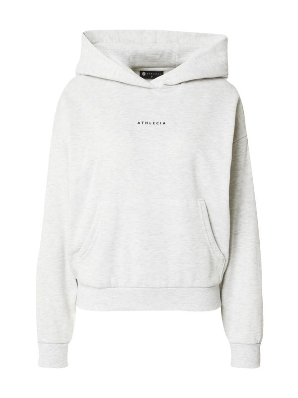 Athlecia Athlecia Спортен суитшърт с качулка 'Ruthie'  черно / бял меланж