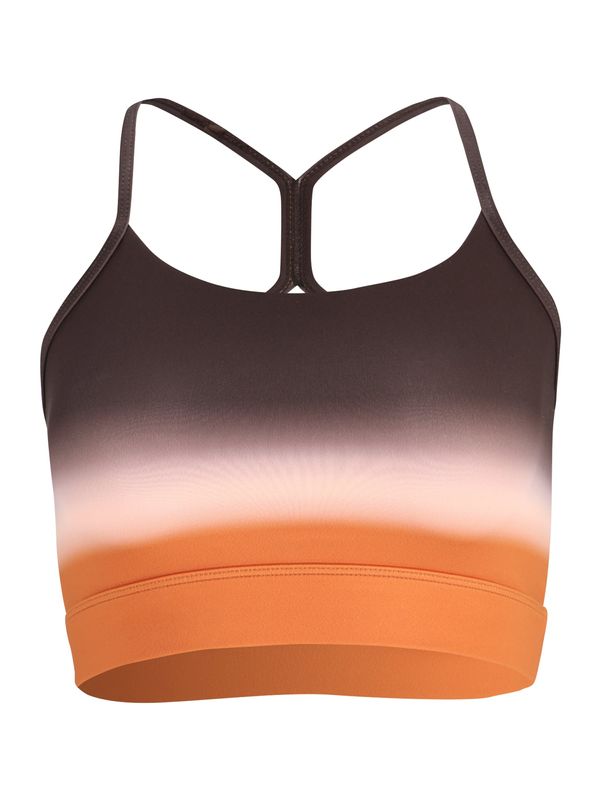 Athlecia Athlecia Спортен сутиен 'Doshia'  тъмнокафяво / оранжево / кайсия