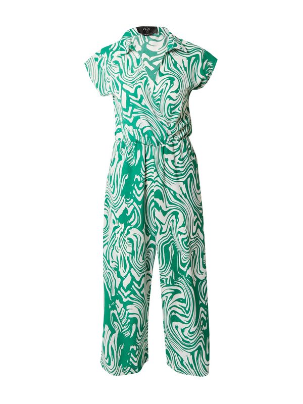 AX Paris AX Paris Гащеризон  зелено / бяло