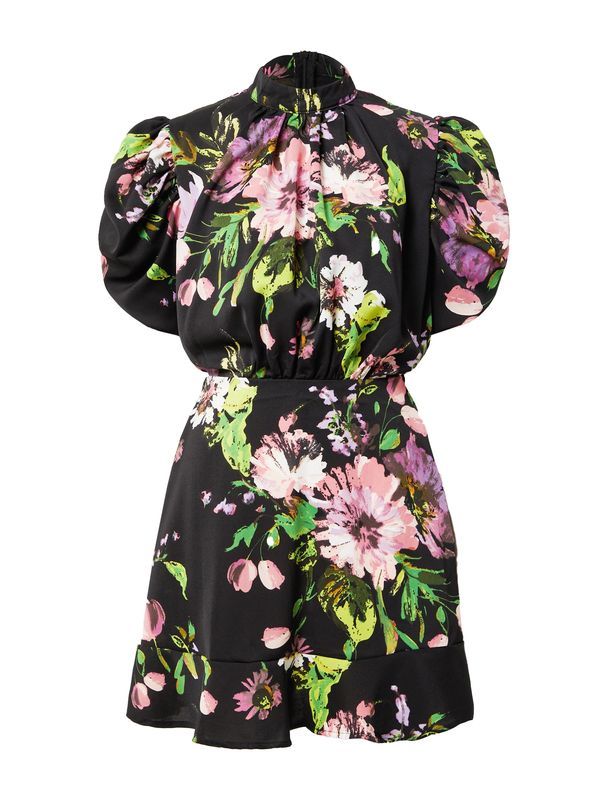 AX Paris AX Paris Лятна рокля  зелено / бледорозово / черно / бяло