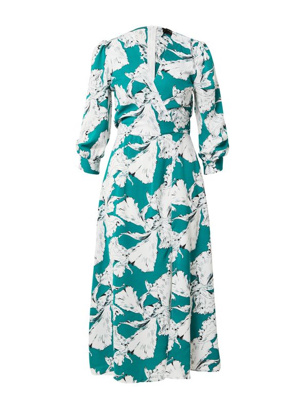 AX Paris AX Paris Рокля  смарагдово зелено / черно / бяло