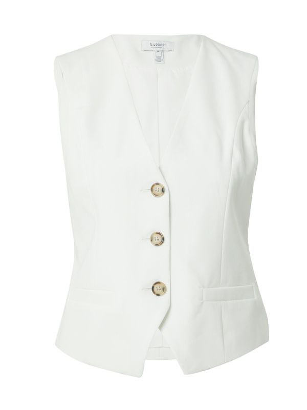 b.young b.young Мъжка елек за костюм 'DECERI'  бяло