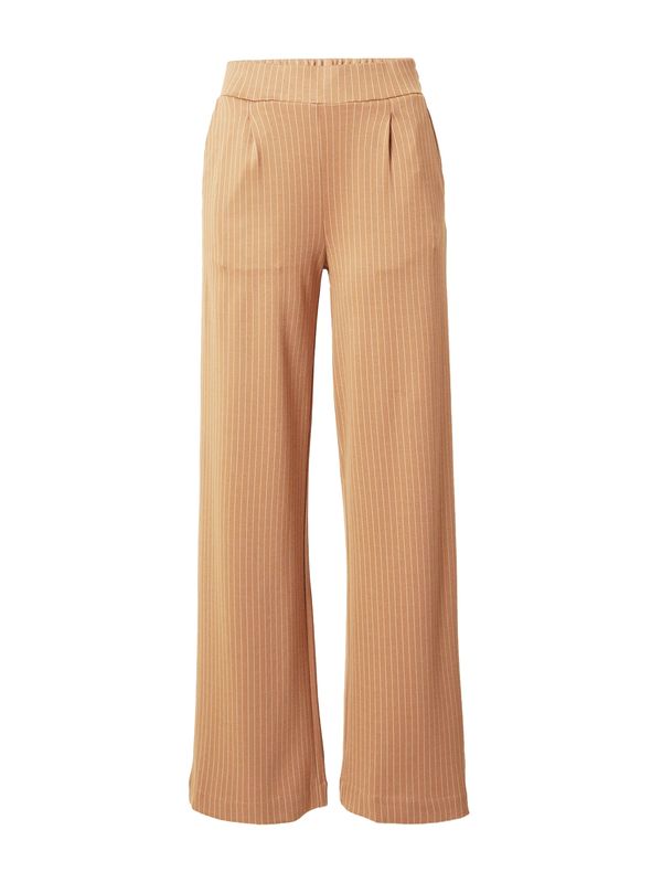 b.young b.young Панталон 'RIZETTA'  светлокафяво / бяло