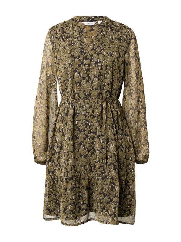 b.young b.young Рокля 'HIMA'  кафяво / маслина / черно