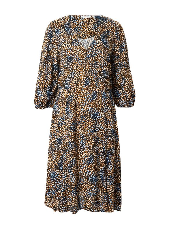 b.young b.young Рокля 'JOSA'  светлосиньо / коняк / черно / бяло