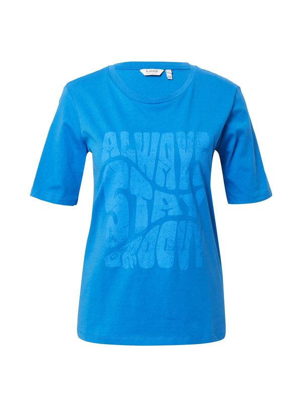 b.young b.young Тениска 'SAFA'  кралско синьо / светлосиньо