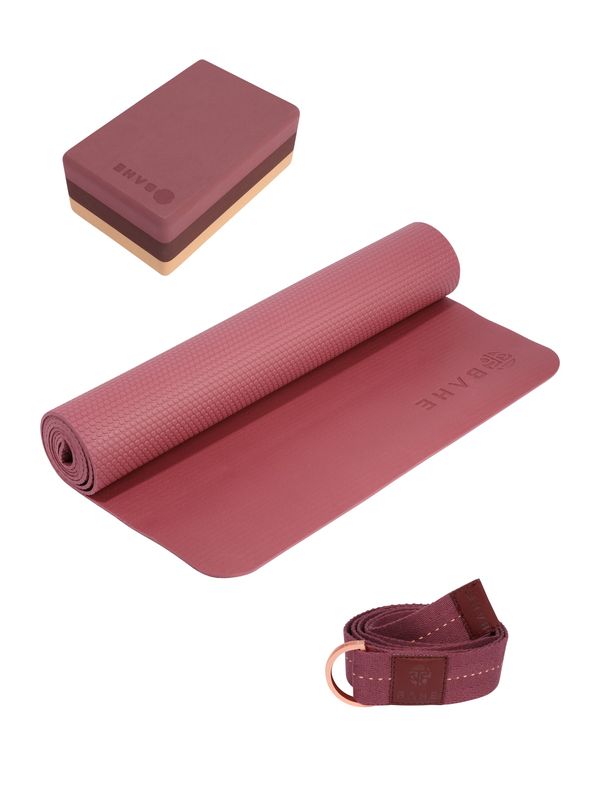 bahé yoga bahé yoga Постелка 'WELCOME'  пастелно червено