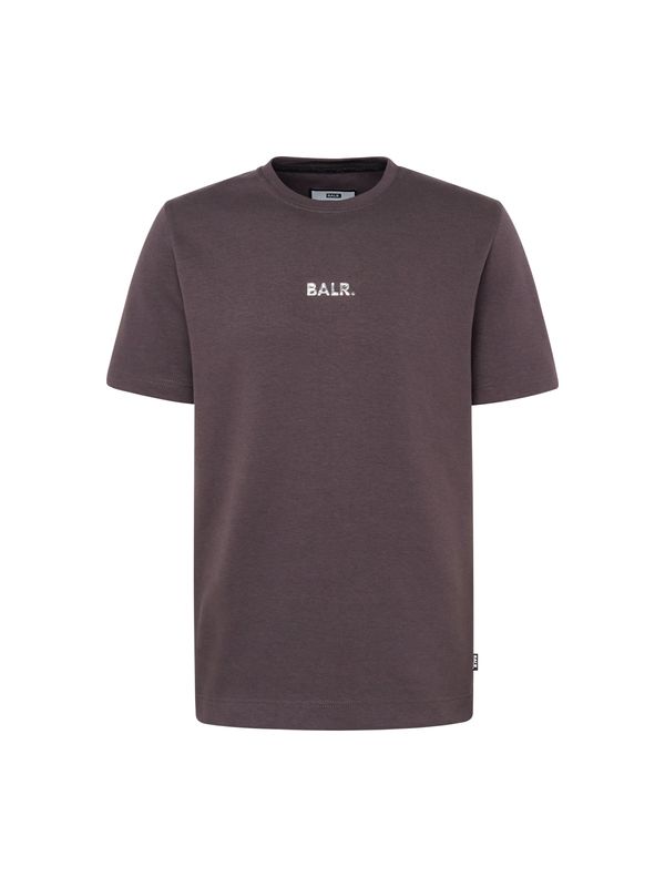 BALR. BALR. Тениска  антрацитно черно / сребърно