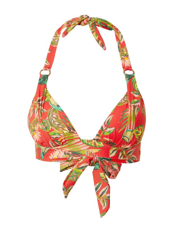 Banana Moon Banana Moon Горнище на бански  тръстиково зелено / нефритено зелено / оранжево-червено