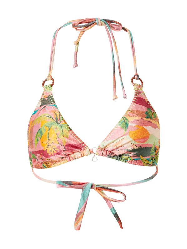 Banana Moon Banana Moon Горнище на бански  зелено / оранжево / бледорозово / бургундово червено