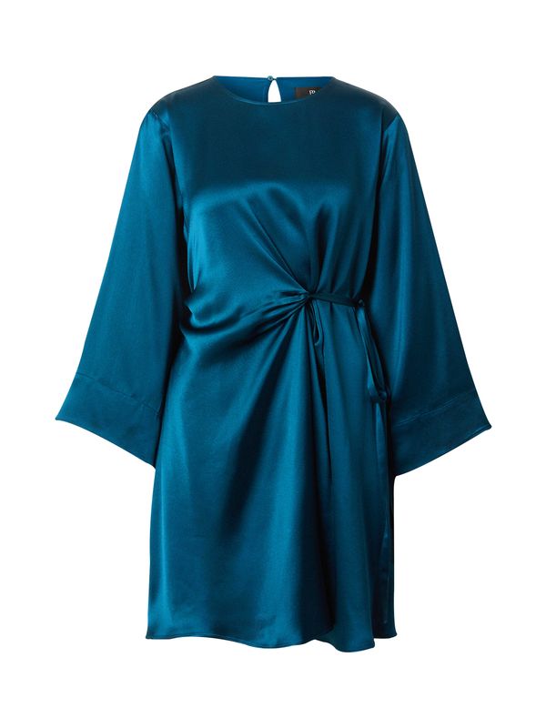 Banana Republic Banana Republic Рокля 'LS TSHIRT SIDE GATHERED FNF MINI'  циан