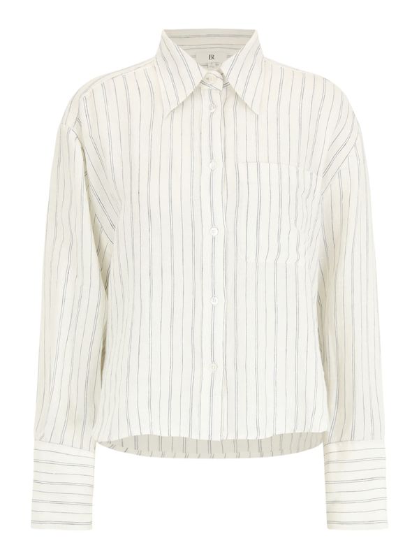 Banana Republic Tall Banana Republic Tall Блуза 'SKIMMER'  бежово / тъмносиво