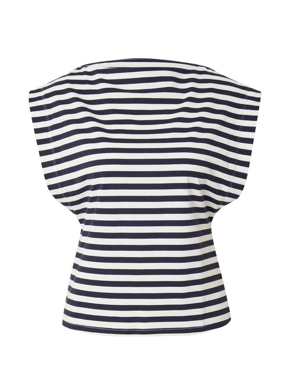Banana Republic Banana Republic Тениска  нейви синьо / бяло