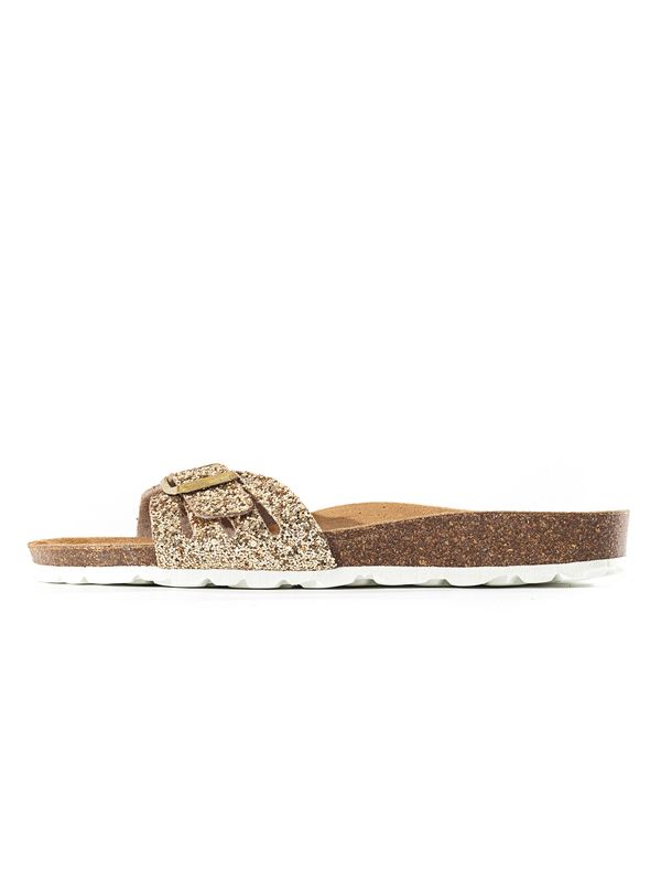 Bayton Bayton Чехли 'Athena'  светлокафяво / златистожълто