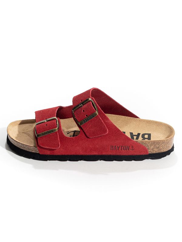 Bayton Bayton Чехли 'Atlas'  цвят "пясък" / огнено червено / черно