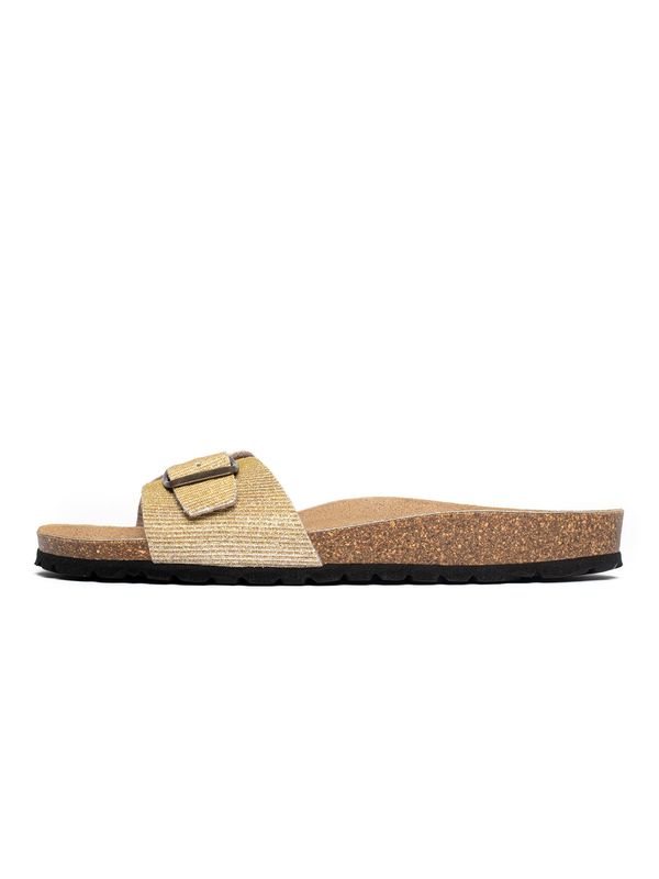 Bayton Bayton Чехли 'Ballarat'  светлокафяво / злато