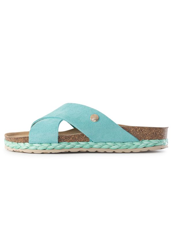 Bayton Bayton Чехли 'Burgos'  тюркоазен / кафяво