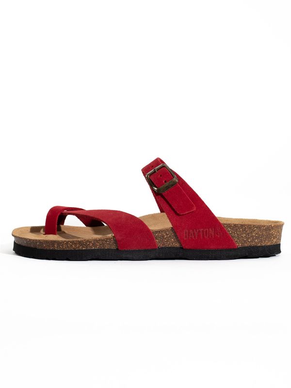 Bayton Bayton Чехли 'Diane'  кафяво / червено / черно