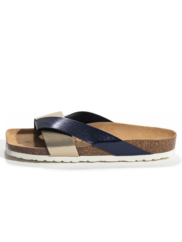 Bayton Bayton Чехли 'Mildura'  шампанско / черно