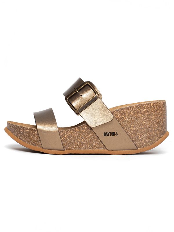 Bayton Bayton Чехли 'Newcastle'  кафяво / бронз