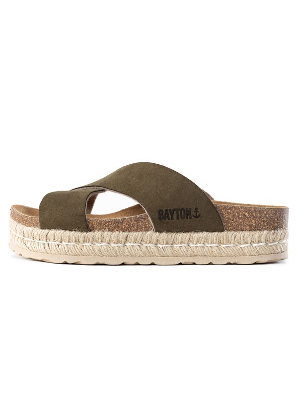 Bayton Bayton Чехли 'Penelope'  екрю / светлокафяво / каки / черно