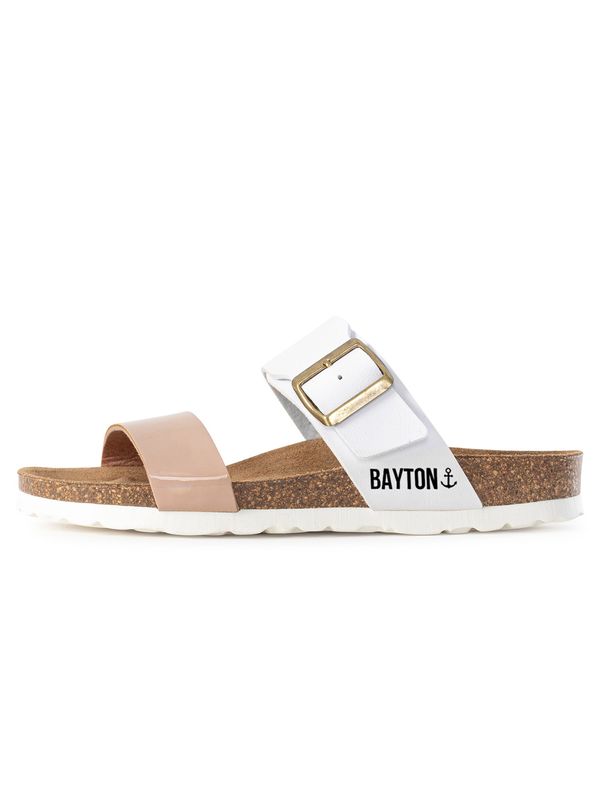 Bayton Bayton Чехли 'Valence'  телесен цвят / кафяво / бяло