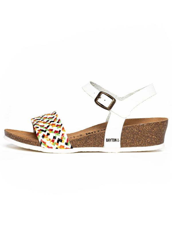Bayton Bayton Сандали 'LEGANES'  пъстро / бяло