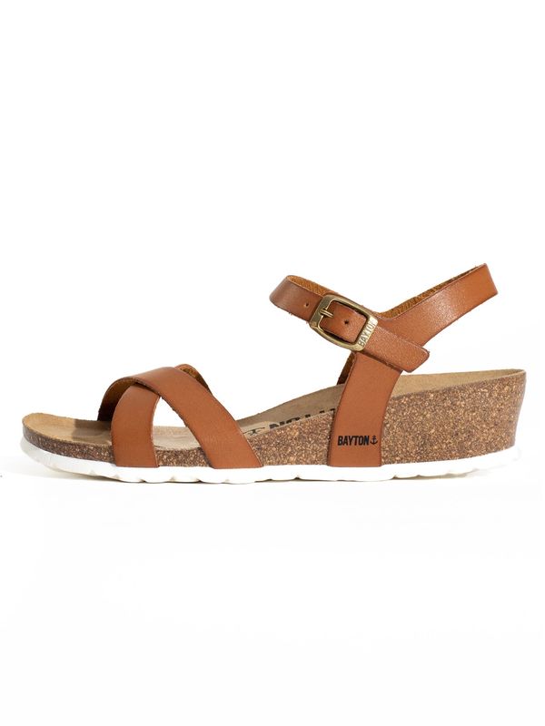 Bayton Bayton Сандали с каишка 'Canberra'  кафяво / черно