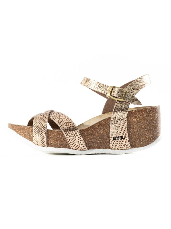 Bayton Bayton Сандали с каишка 'Venus'  горчица