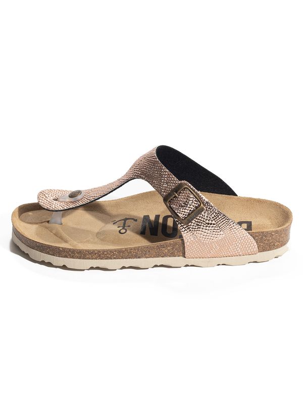 Bayton Bayton Сандали с разделител за пръстите 'MERCURE'  пепел от рози