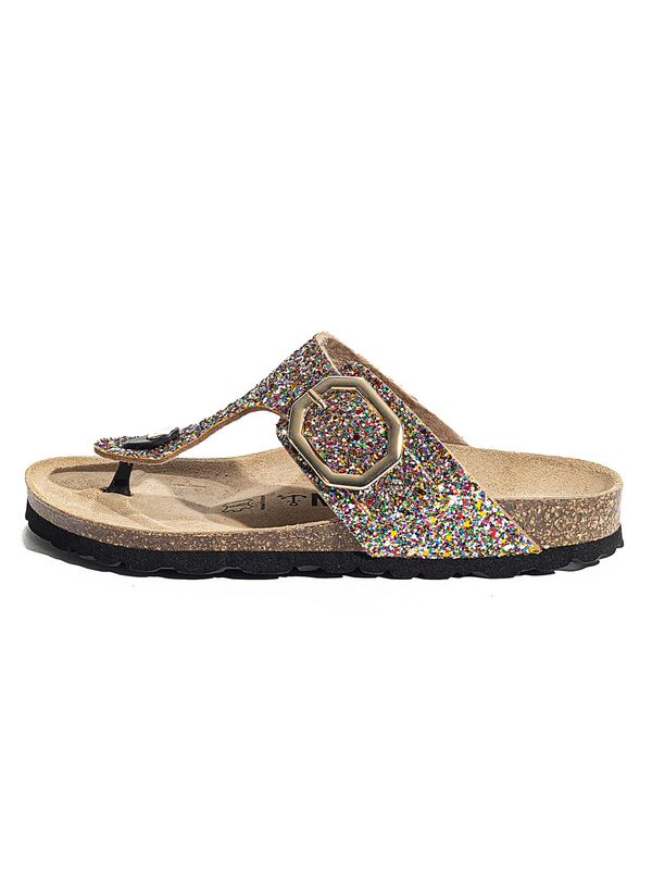 Bayton Bayton Сандали с разделител за пръстите 'Mercure'  пъстро