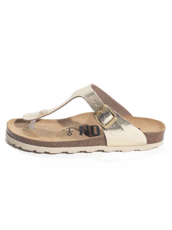 Bayton Bayton Сандали с разделител за пръстите 'Mercure'  злато