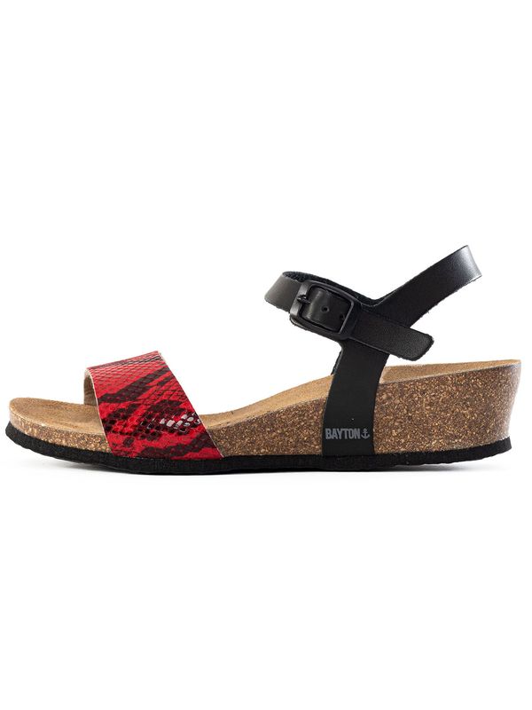 Bayton Bayton Сандали 'Wodonga'  червено / черно