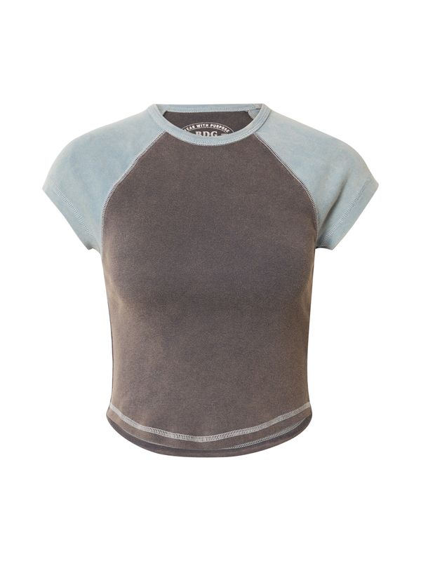 BDG Urban Outfitters BDG Urban Outfitters Тениска  светлосиньо / антрацитно черно