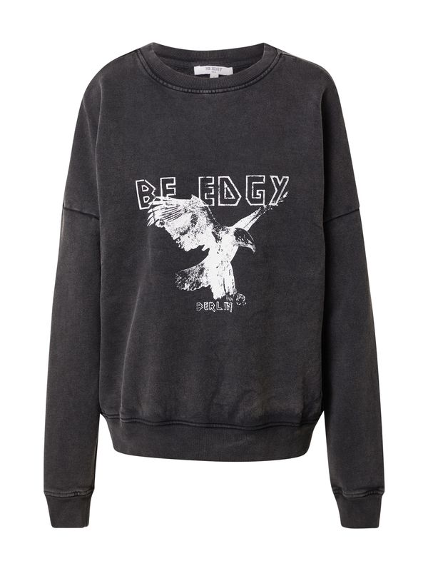 BE EDGY BE EDGY Суичър 'Jela'  черно / бяло