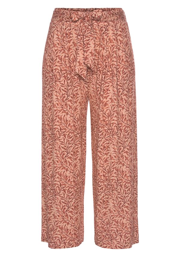 BEACH TIME BEACH TIME Панталон  кафяво / светлочервено